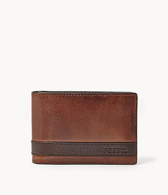 Quinn Money Clip Bifold - Brown