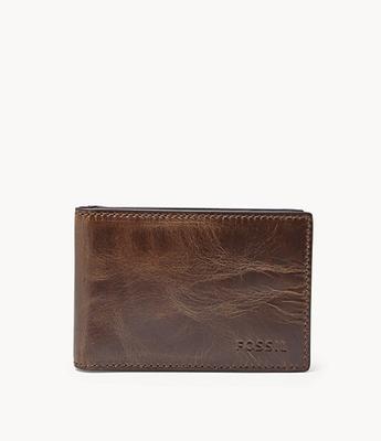 Derrick Money Clip Bifold - Brown
