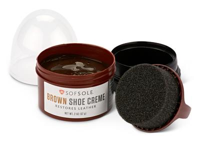 Sof Sole: Shoe Creme 2 Oz - Brown