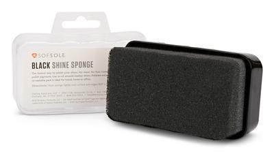 Sof Sole: Black Shine Sponge