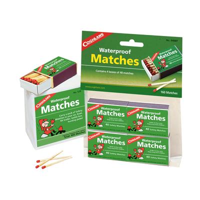 Waterproof Matches 4pk Of 45ea