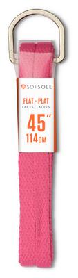 Sof Sole: Athletic Flat Laces- Hot Pink (45