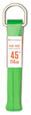 Sof Sole: Athletic Flat Laces- Bright Green (45