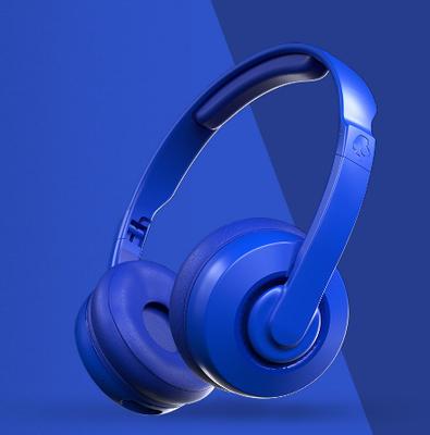 Cassette - Wireless On Ear Headphones - Cobalt Blue