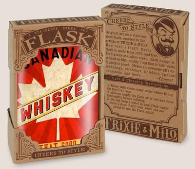 Flask - Canadian Whiskey 