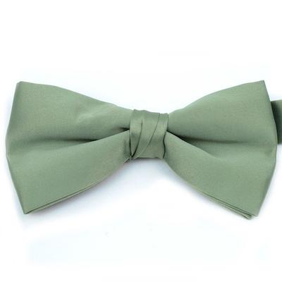 Solid Bow Tie Boxed - Sage