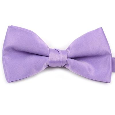 Solid Bow Tie Boxed - Lavendar