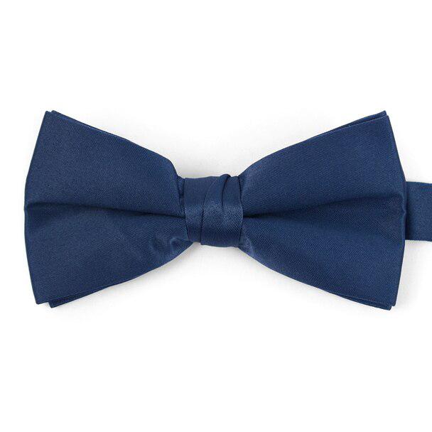  Solid Bow Tie Boxed - French Blue
