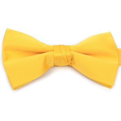 Solid Bow Tie Boxed - Yellow