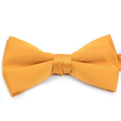 Solid Bow Tie Boxed - Gold