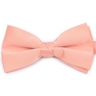 Solid Bow Tie Boxed - Peach