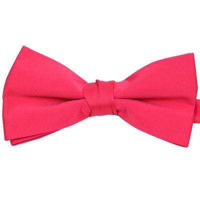 Solid Bow Tie Boxed - Fuchsia