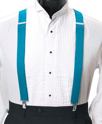 Clip Suspender Boxed - Turquoise