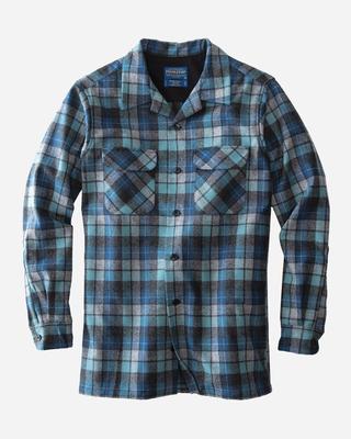 Board Shirt: Turquoise Plaid