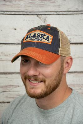 Old Fav Mesh Cap Navy/orange