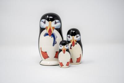 Small Russian Doll Puffin