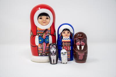 Medium Russian Doll Eskimo