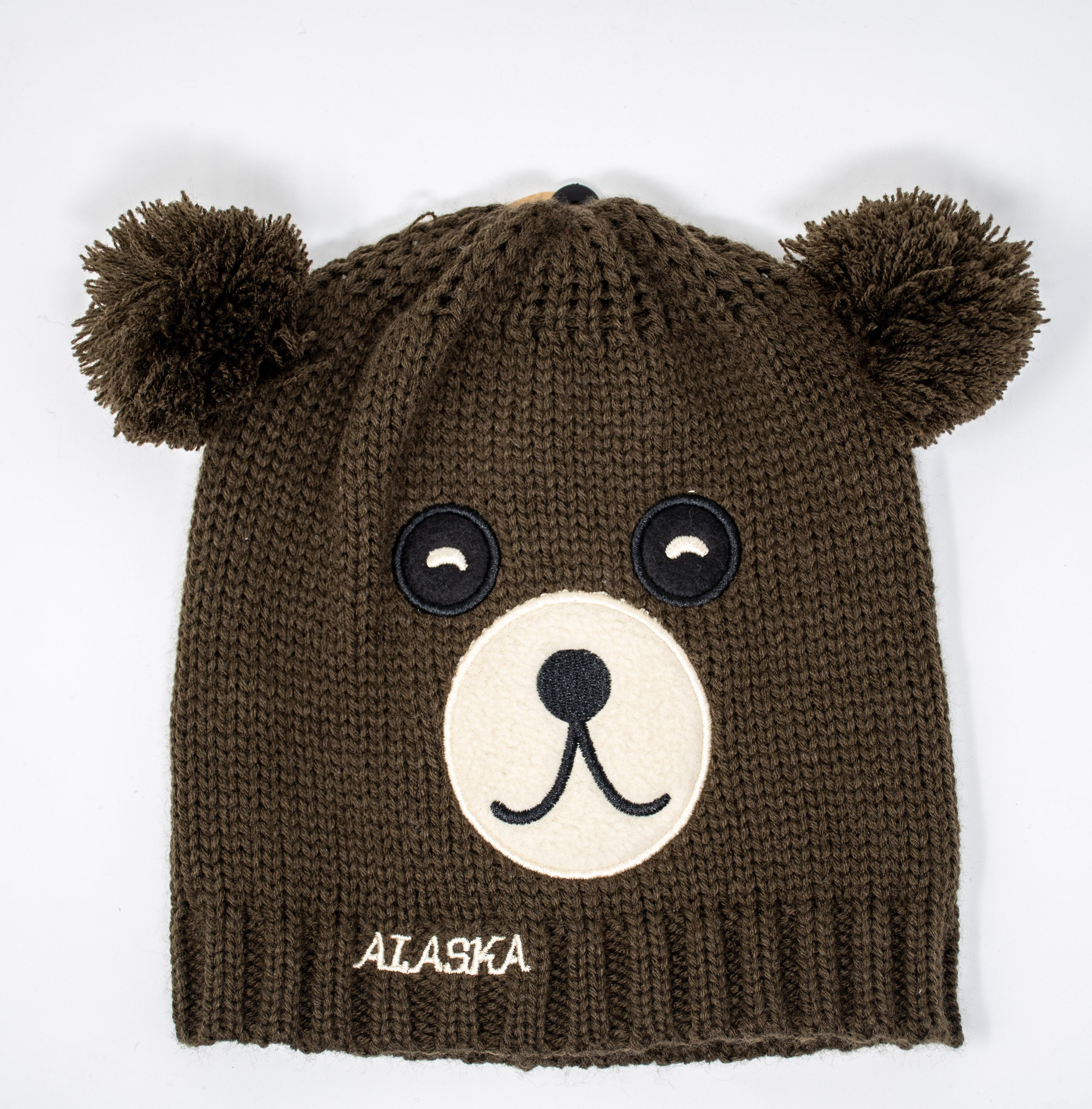  Inf Knit Hat - Black Bear