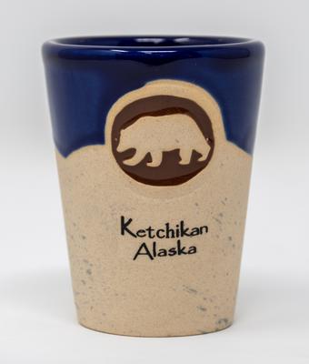 Shotglass- Bear W/ Ktkn Ak
