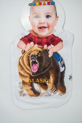 Infant Bib-griz Rider Boy