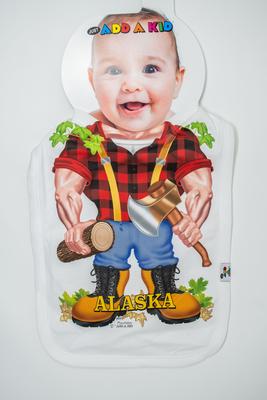 Infant Bib- Lumberjack Boy