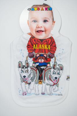 Infant Bib-dog Sled