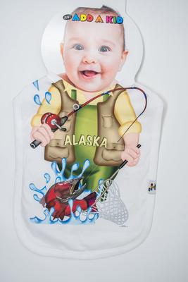 Infant Bib-fish Salmon