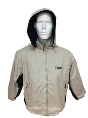 2 Tone Jkt Khaki/navy - Sm