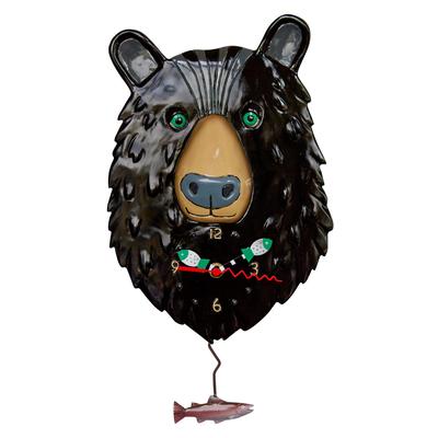 Burly Bear Wall Clock