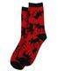  Red Classic Moose Crew Sock