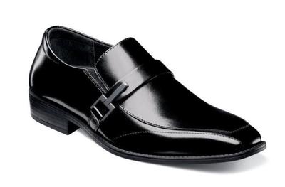 Abram- Moc Toe Bit Slip-on (black)