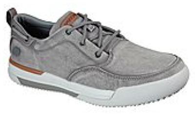 Creston Moseco: Canvas Moc Toe Slip On - Char