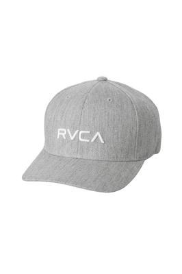 Rvca Flexfit Hat - Light Grey Heather