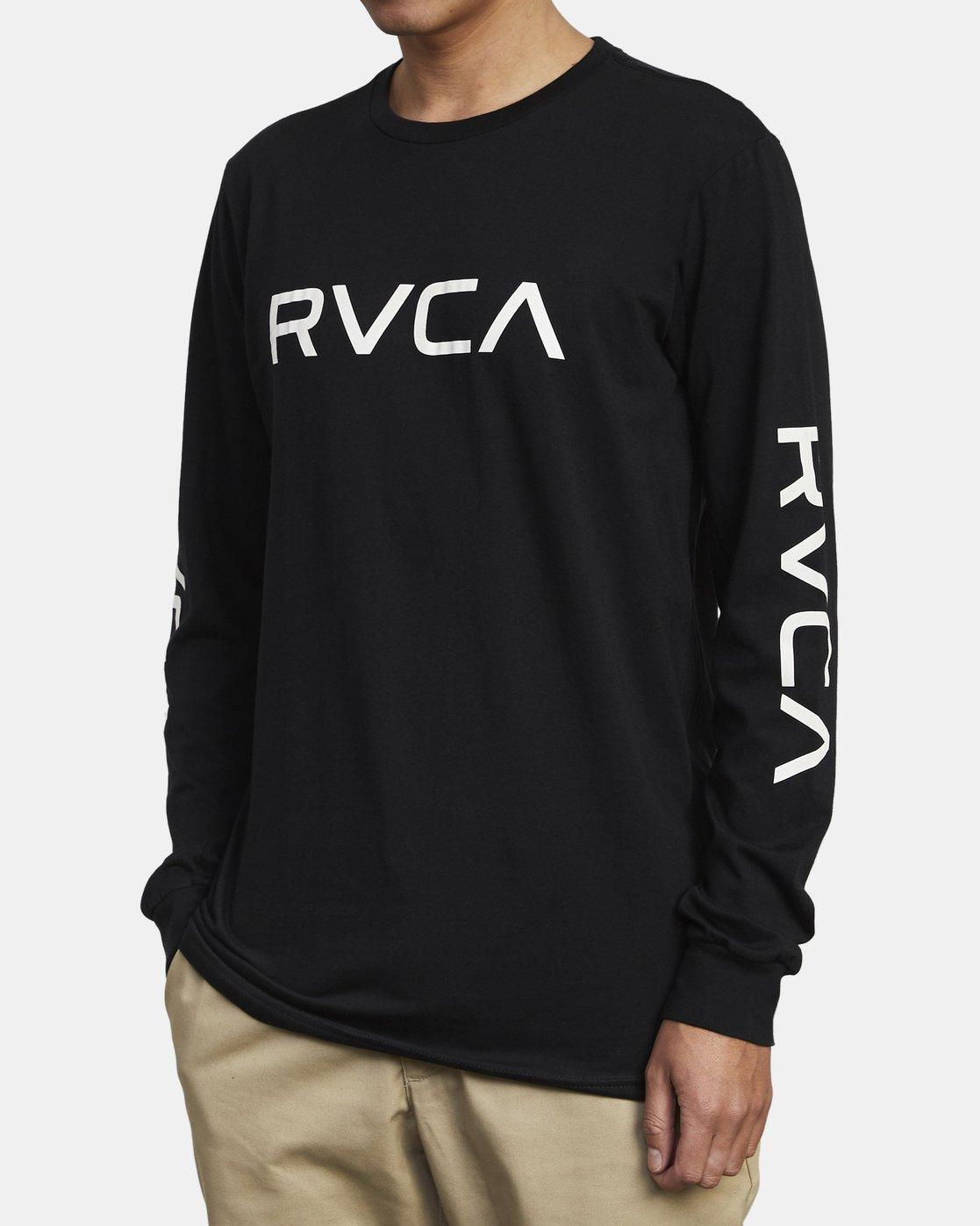 RVCA Mens Stats Crew Fleece Sweatshirt