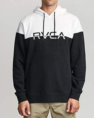 Ace Color Block Hoodie - Black/white