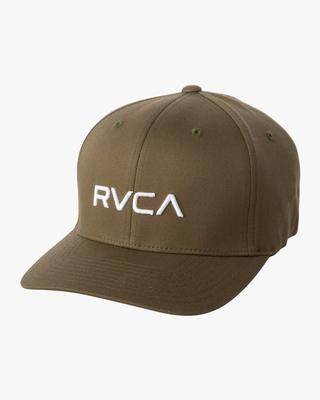 Rvca Flexfit Hat - Burnt Olive