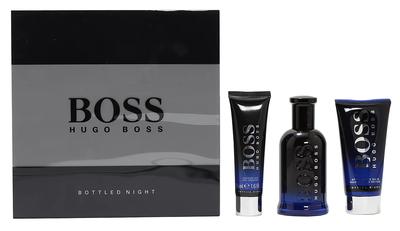 (m) Hugo Boss: Bottled Night 3.4edt+2.5as+1.7sg