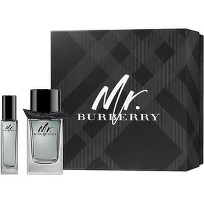 (m) Burberry, Mr Burberry: 3.4 Oz Edt + 1 Oz Edt