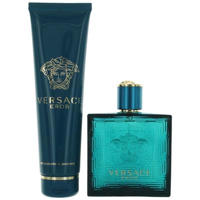 (m) Versace: Eros 3.4 Edt + 3.4 Bsg