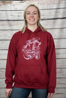 Boots + Octo Hoody -