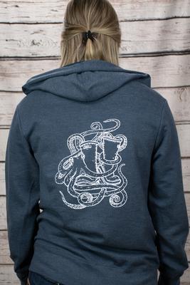 Full Zip - Boots W/ Octopus