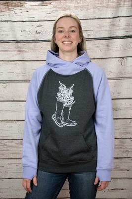 Assym. Hood Boots + Fireweed