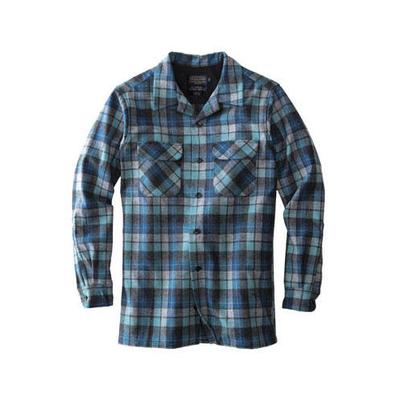 Board Shirt: Tall - Blue Original Surf Plaid