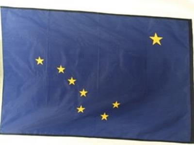 3` X 5` Alaska Flag