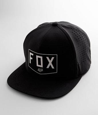 Shielded Snapback Hat - Black
