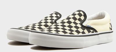 Pro Slip-on: Canvas Checker - Check Black/white