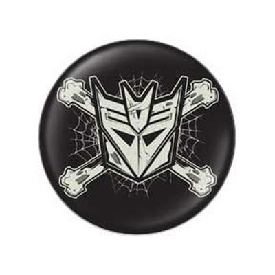 Button - Decepitcon Skull And Cross Bones