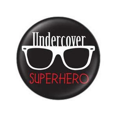 Button - Undercover Superhero