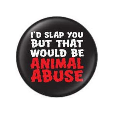 Button - Animal Abuse