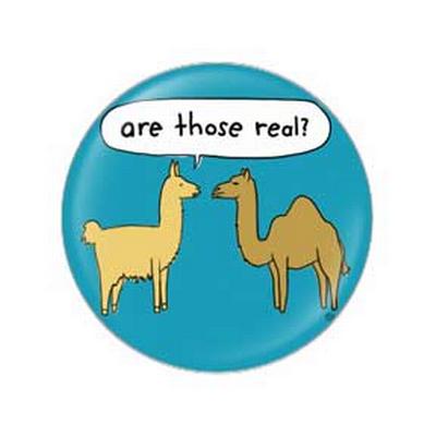 Button - Are Those Real